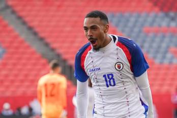 Wilson Isidor de la selección de Haití.