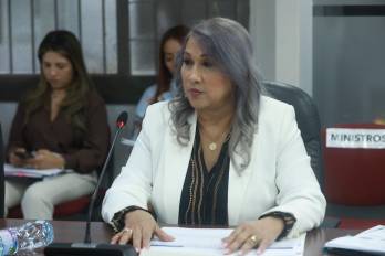 ‘Estamos alrededor de 87.000 pasaportes emitidos, o sea que vamos a buen ritmo’, destacó Luzcando.
