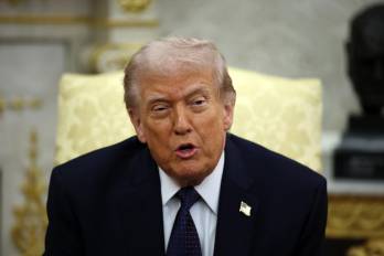 ‘El hijo de Jamenei es un peso ligero’, dijo Trump.