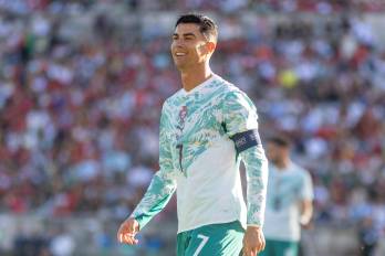 El futbolista de la selección de Portugal, Cristiano Ronaldo.