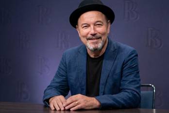 El cantautor, abogado y político panameño Rubén Blades