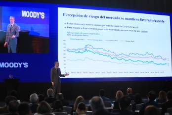 El vicepresidente de Ratings de Moody’s Ratings, Jaime Reusche.