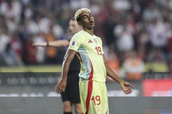 El futbolista español, Lamine Yamal.