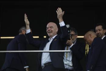 El presidente de la FIFA, Gianni Infantino.