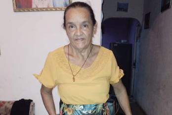 Elena Barría, de 68 años, falleció tras resultar herida durante el terremoto en Azuero.