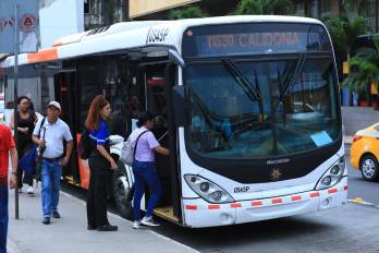 Panamá busca fortalecer la flota de autobuses en los distritos de Panamá y San Miguelito.