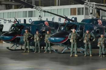 Trasladan $6 millones de escuelas al mantenimiento de helicópteros