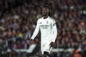 El jugador del Real Madrid, Eduardo Camavinga.