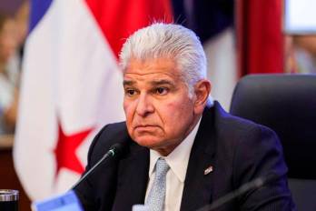 El presidente José Raúl Mulino durante el Consejo de Gabinete.