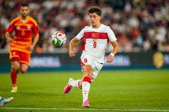 El jugador de Turquía, Arda Güler.