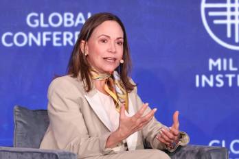 Machado agradeció el informe presentado por la OEA y el llamado realizado por Ramdin, destacando la importancia del respaldo internacional ante la crisis venezolana.