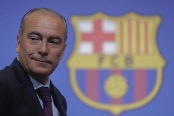 El vicepresidente del FC Barcelona, Rafa Yuste.