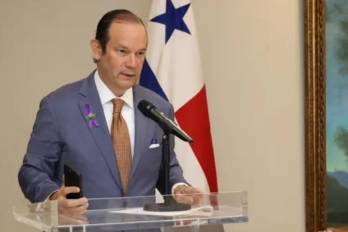 El canciller panameño Javier Martínez-Acha Vásquez