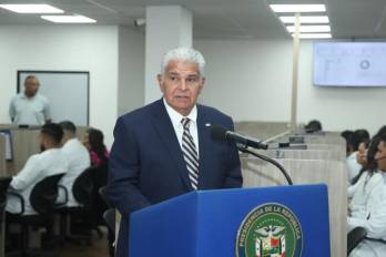 El presidente de la República, José Raúl Mulino