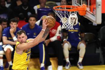 El escolta de Los Angeles Lakers, Luka Doncic.