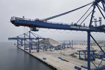 El puerto de Chancay es un terminal portuario peruano de alta capacidad.