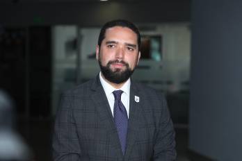 El presidente de la bancada Vamos, Roberto Zúñiga.