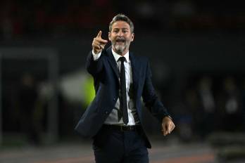 El técnico de la selección de Panamá, Thomas Christiansen.