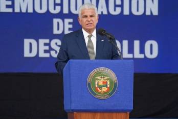 El presidente de la República, José Raúl Mulino.-