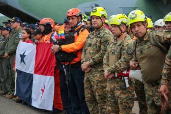 Un primer grupo de rescatistas panameños ya partió hacia Venezuela, mientras un segundo contingente viajará para completar la misión humanitaria.