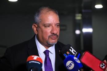 El presidente de la Asamblea, Jorge Herrera.