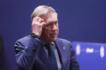 El seleccionador de Brasil, Carlo Ancelotti.