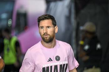 El delantero del Inter Miami, Lionel Messi.