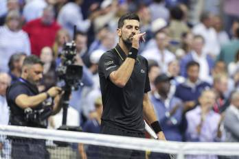 El serbio Novak Djokovic.