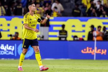 El delantero del Al-Nassr, Cristiano Ronaldo.