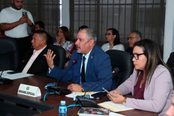 Jorge Herrera, presidente de la Asamblea Nacional.