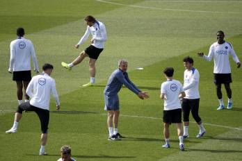 El entrenador del PSG, Luis Enrique.