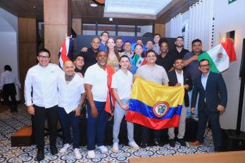 Los competidores fueron previamente seleccionados en sus respectivos hoteles y propiedades de Hyatt.