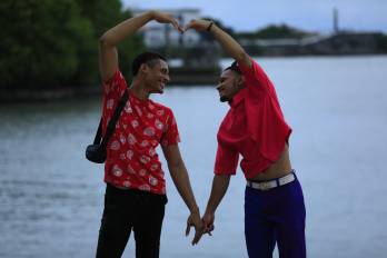 Participantes del desfile Panama Pride 2025.