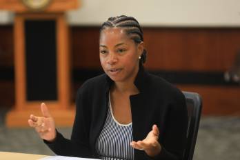 La consejera económica adjunta de la Embajada de Estados Unidos en Panamá, Melanie Carter.