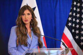 La secretaria de Seguridad Nacional de EE.UU., Kristi Noem.
