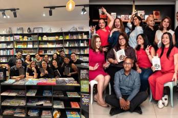 A la izquierda Bookcamp y a la derecha The Bookclub 1113.