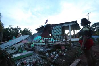 El terremoto causó daños en su mayoría en viviendas en las provincias centrales, especialmente en la región de Azuero.