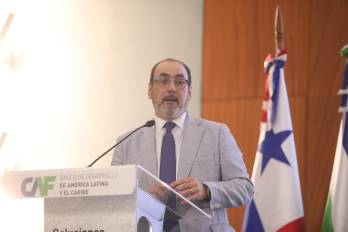 El presidente ejecutivo del CAF, Sergio Díaz-Granados.