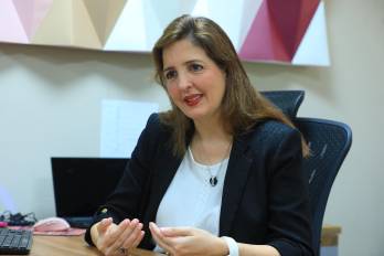 María Cristina Vilá de Van Hoorde, jefa de gabinete del MEF.