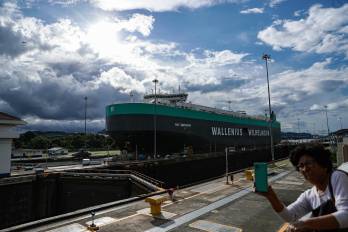 Las llegadas promedio diarias de buques, aumentaron a 34.2, en comparación con las 33.3 reportadas en 2025, lo que evidencia la sostenida demanda por el uso de la vía interoceánica.