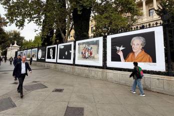 Las calles madrileñas son testigos de más de 150 autores que conforman la comunidad iberoamericana. Cortesía/Daniel Mordzinski
