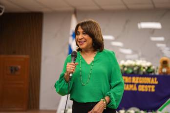 La nueva rectora de la UTP, Ángela Laguna Caicedo