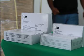 Donación de cajas de condones por parte del Fondo de Población de las Naciones Unidas en Panamá (UNFPA).