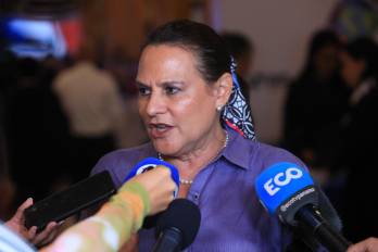 La administradora de la Autoridad del Canal de Panamá, Ilya Espino de Marotta.