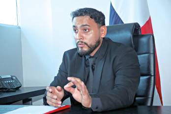 El jefe de la bancada Vamos, Jorge Alberto González López.