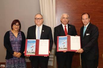 Uno de los puntos en los que hizo énfasis el canciller fue la necesidad de que la cooperación internacional deje capacidades instaladas en el país.