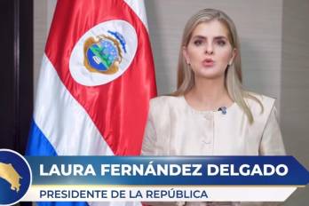 Presidenta de Costa Rica, Laura Fernández.