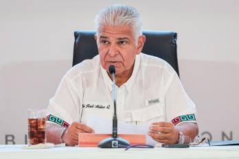 El presidente de la República, José Raúl Mulino