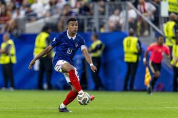El delantero de Francia, Kylian Mbappé.