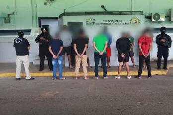 Las 11 personas fueron aprehendidas durante la operación Élite, desarrollada en el sector 5 del corregimiento de 24 de Diciembre.